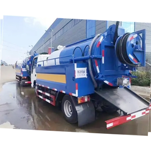 รถบรรทุกทำความสะอาดท่อระบายน้ำแรงดันสูง 1suzu 4000L~8,000L พร้อมถังดูดสิ่งปฏิกูลและปั๊มสุญญากาศ (ถังดูดสิ่งปฏิกูลพร้อมปั๊ม VAC) - Product Image 6