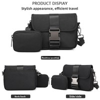Crossbodytas Mobiele telefoontas voor heren Lichtgewicht kleine schoudertas in Japanse stijl Nieuwe casual trendy rugzak met enkele schouder