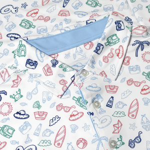 . Polo pour hommes à manches courtes design golf séchage rapide coupe confortable idéal pour le sport en plein air et les vêtements quotidiens - Product Image 1