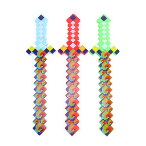 Sabre laser personnalisable avec effets sonores et lumineux, couleurs peintes, couteau laser, épée phosphorescente, jouet pour fête d'enfants - Product Image 1