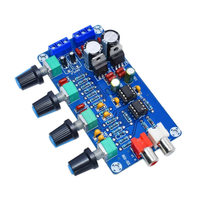 Placa de tono HIFI NE5532, placa frontal, preamplificador, placa de ajuste de volumen alto y bajo, 1 unidad