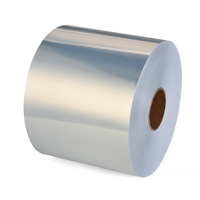 Gebürstetes Silber Inkjet Laser Jet Blank Selbst klebende Etiketten Hochglanz Vinyl PET Etiketten rolle