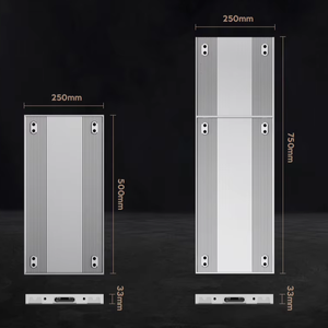 Pantalla LED de Video Wall Interior P2.604, Delgada, a Todo Color, HD, Gabinete de 750×250 mm para Publicidad Digital - Product Image 1