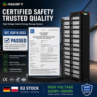 ASGOFT 200kw 50kw 120kw 25kw Onduleur Solaire Hybride Connecté au Réseau et Hors Réseau avec Stockage d'Énergie par Batterie