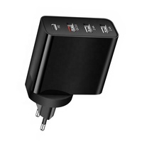 Haute qualité 4 ports 60W PD QC 3.0 chargeur USB prise ue/AU/UK/US chargeur multi USB USB PD chargeur rapide pour téléphone portable pour ordinateur portable