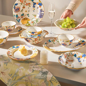 <span class=keywords><strong>2025</strong></span> nóng bán bán buôn New Trung Quốc Bộ đồ ăn bằng gốm đặt 20/30/40/56 cái cho nhiều người sử dụng bộ đồ ăn đặt - Product Image 4