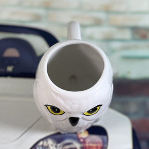 Tasse à <span class=keywords><strong>café</strong></span> en céramique hibou, modèle animalier, ornement magique - Product Image 3
