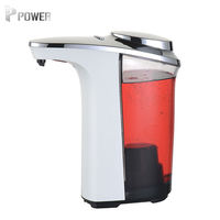 Distributeur de détergent à lessive avec pompe mousse noire savon automatique sans contact