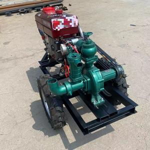 Bomba de agua autocebante diésel 5 pulgadas 18HP gran flujo para aguas residuales de riego agrícola - Product Image 2