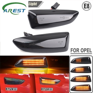 Aggiornamento a Led indicatore laterale dinamico indicatore di direzione luce sequenziale lampeggiatore per <span class=keywords><strong>Opel</strong></span> Astra J Astra J K Zafira C Insignia B <span class=keywords><strong>Grandland</strong></span> - Product Image 4