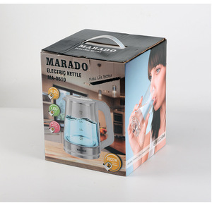 Bouilloire Électrique 2,2 L en Verre 500W Style Américain avec Sifflet, Idéale pour le Marché Africain – Meilleure Vente pour Chauffer l'<span class=keywords><strong>Eau</strong></span> et Préparer le Thé - Product Image 5