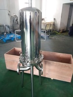 Boîtier de filtre à liquide en acier inoxydable 304/316L certifié ISO9001 CE, poli électrolytiquement, compatible avec les éléments filtrants à eau de 10 à 40 pouces