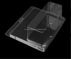 Bán Hàng Nóng Có Thể Tái Chế PVC/Pet Vuông Nhựa Hiển Thị Trường Hợp Trong Suốt Bảo Vệ Vỏ Thẻ Hộp Bánh Xe Cho Đội Vận Chuyển Nến - Product Image 1