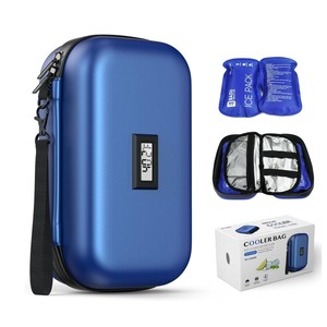 Badu Moda EVA <span class=keywords><strong>Insulina</strong></span> Bolsa de almacenamiento en frío Pantalla de temperatura Ecológico Medicina de viaje Característica de enfriamiento Cierre de cremallera - Product Image 6