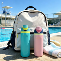 Thermos en acier inoxydable à double paroi, isolé sous vide, bien conçu, pour le café, le thé, l'eau, les boissons chaudes ou froides