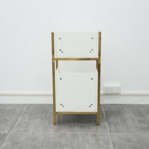 2024 luxe en acier inoxydable coiffeur Station barbier armoire bois <span class=keywords><strong>chariot</strong></span> pour maison hôtel salle de bain utilisé pour - Product Image 4