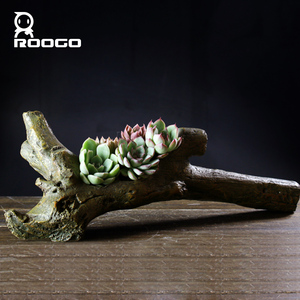 Yinrogogo — jardinière succulente <span class=keywords><strong>en</strong></span> résine, design spécial fait à la main, <span class=keywords><strong>pot</strong></span> <span class=keywords><strong>de</strong></span> fleurs décoratif pour jardin d'intérieur, maison, bureau - Product Image 3