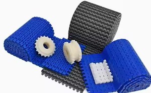 Les bandes transporteuses modulaires en plastique à plateau plat sont largement utilisées dans divers secteurs d'activité - Product Image 5