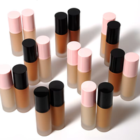 Fond de teint liquide longue durée imperméable en gros, marque privée, maquillage végétalien, correcteur naturel, fond de teint mat