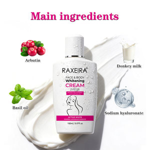 Crema Blanqueadora Facial y Corporal con Colágeno y Arbutina al por Mayor, Loción Blanqueadora Fuerte para Rodillas y Codos, Crema Facial Aclarante - Product Image 4
