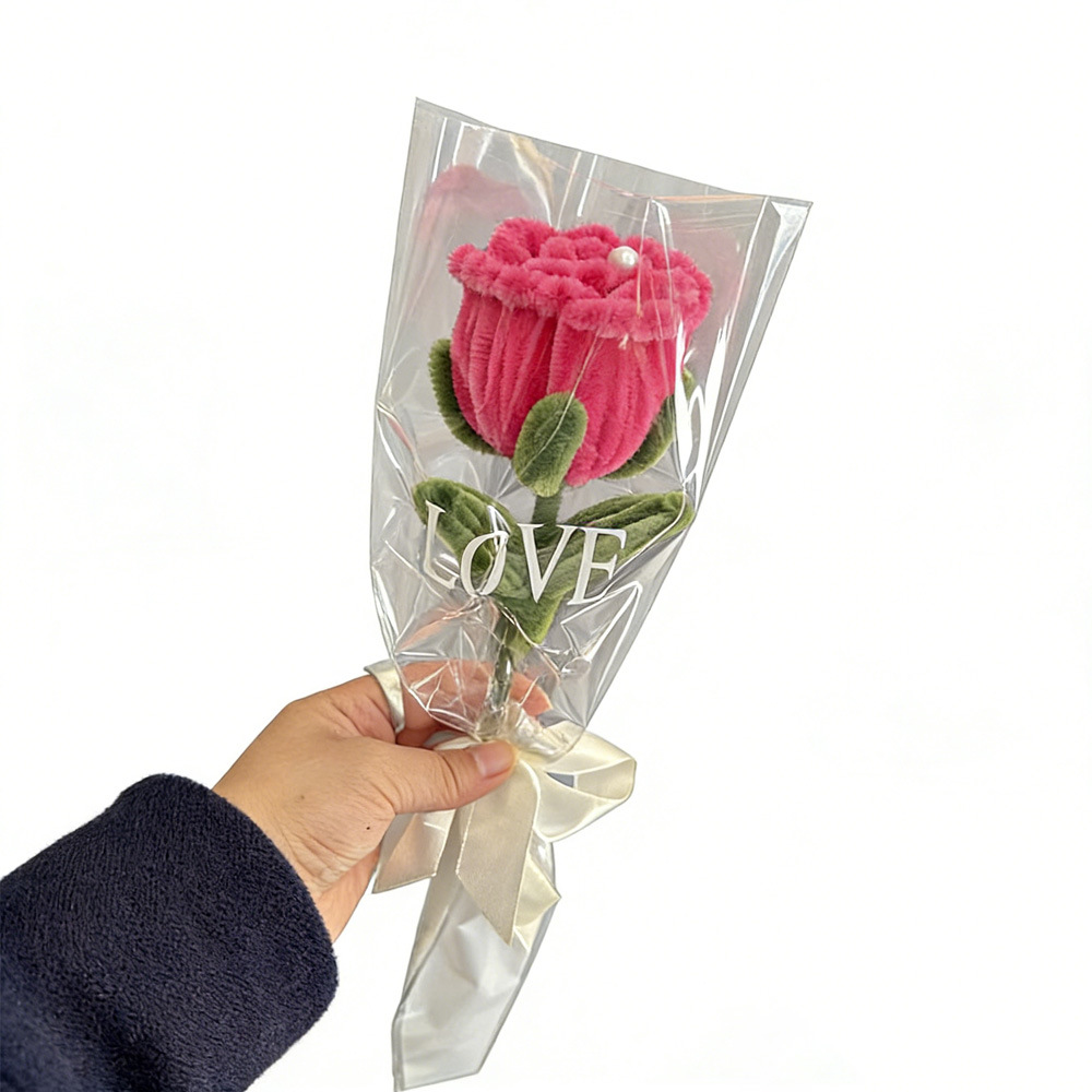 Rosso rosa - con sacchetto per confezionamento