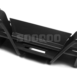 Sooqoo Type-B Prepreg Koolstofvezel Achterdiffuser (<span class=keywords><strong>5</strong></span> Stuks) Voor Bmw M5 G90 G99 2024 + - Product Image 6