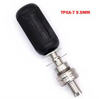 Haoshi TPXA-7 à outils 9.5MM 7 broches serrure tubulaire Pick Set déverrouillage serrure Pick Tool serrurier