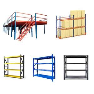 Rayonnage à palettes sélectif en acier industriel, robuste, multi-niveaux, à longue portée, pour entrepôt - Product Image 3