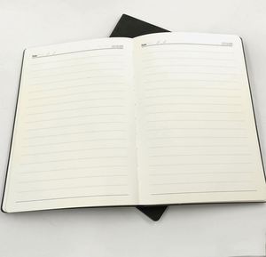 Custom Lined A5 Hardcover PU Leather <b>Journal</b> with 100 Sheets Thread Sewing Bound Business Office Use Gift Option - Product Image 2