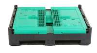Caisse palette en plastique pliable, empilable, réutilisable, robuste pour stockage, logistique d'entrepôt, déménagement et emballage - Fabricant