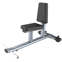 Banc de gymnastique polyvalent professionnel FF38 3 en 1 avec supports en gros usine métal acier Construction bras poitrine dos exercices