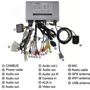 Tesla Phong Cách Màn Hình Lớn <span class=keywords><strong>Android</strong></span> 9.0 Xe Đa Phương Tiện Player Cho Subaru Legacy Outback 2009-2014 GPS Âm Thanh Đài Phát Thanh Stereo BT Đơn Vị Đứng Đầu - Product Image 5
