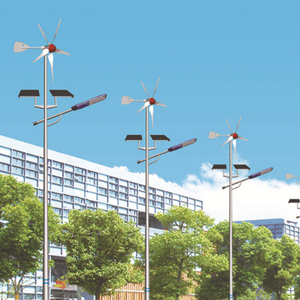 Système d'éclairage public hybride éolien et solaire BSW, lampadaires solaires LED de haute qualité et économiques pour l'aménagement paysager - Product Image 6