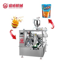 Machine d'emballage rotative intelligente PFS pour sachets de henné, pâte de tomate, huile végétale, ketchup, détergent et jus