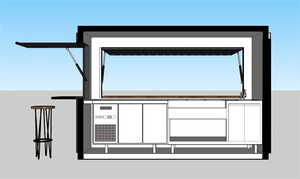 ISO <span class=keywords><strong>10ft</strong></span> cửa hàng container lưu trữ container để bán - Product Image 6