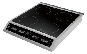 Commercial Cooker 4-Burner 3500W Induction Stove for Kitchen Appliances AM-CD401 High Power Cooking Delivers Intense Heat for Qu - Product Image 3