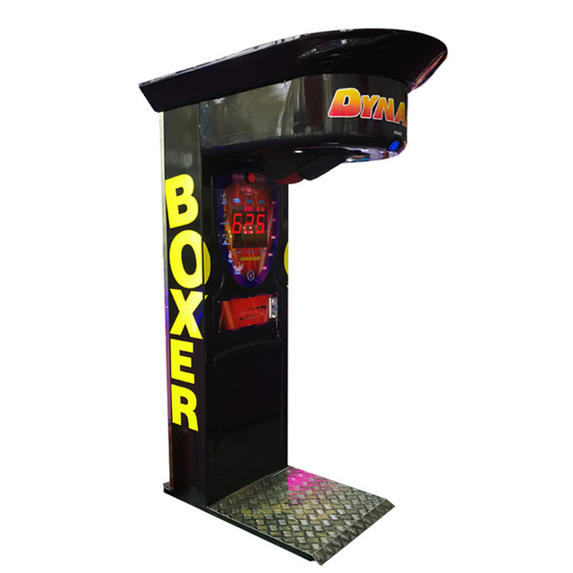 Hot Rapper Boxer Machine Amusement Park Electric Used Punching Bag Boxing Punch Arcade Game Machine for Sale
