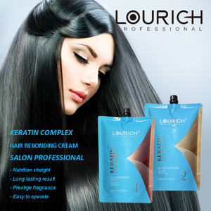 Crema de Reestructuración Capilar con Keratina LOURICH, Kit Profesional de <span class=keywords><strong>Alisado</strong></span> y Permanente para el Cabello - Product Image 3