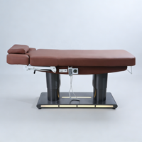 Lit de massage de salon, lit de beauté professionnel, équipement de spa électrique réglable, mobilier de salon confortable et ergonomique