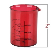 Cadeaux originaux pour les amateurs de boisson, cadeaux scientifiques amusants, verres à shot, ensemble de verres en forme de bécher de chimie, 4 verres de laboratoire en plastique pour adultes