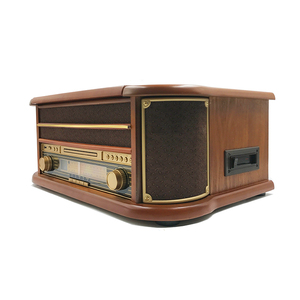 Meilleurs enregistrements Multiple Audio phonographe Rétro Tourne-disque en bois - Product Image 2