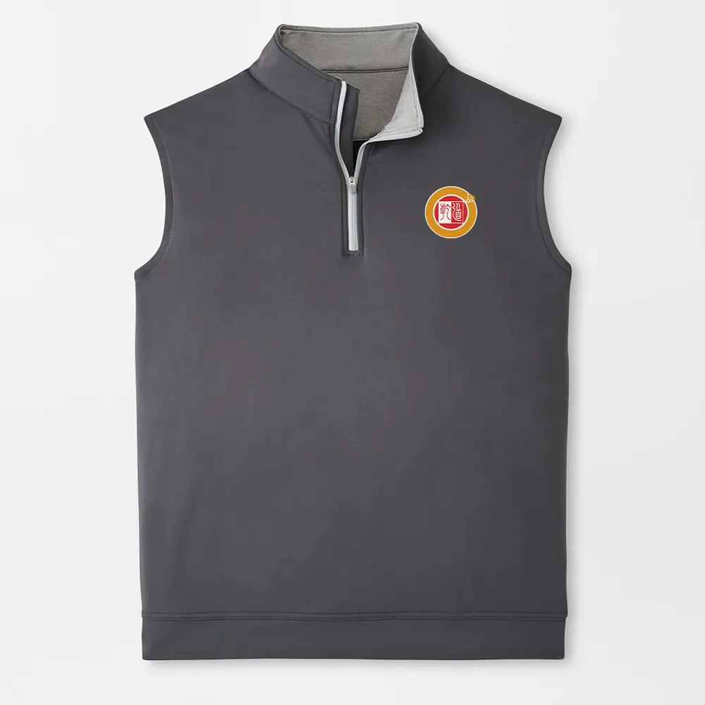 Abbigliamento da Golf personalizzato Gilet con cerniera girilet da uomo invernale Plus Size di alta qualità in poliestere Spandex primavera Gilet da Golf