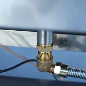 Kit de système de brûleur de foyer rectangulaire en acier inoxydable bricolage accessoires de table de feu de barbecue compatibles avec le <span class=keywords><strong>gaz</strong></span> <span class=keywords><strong>naturel</strong></span> propane - Product Image 6