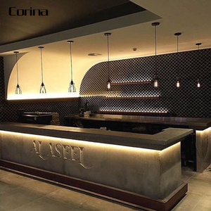 Banconi Bar Commerciali a LED Personalizzati, Design Bancone Bar per <span class=keywords><strong>Cucina</strong></span>, Arredamento Moderno per Club e Lounge - Product Image 6