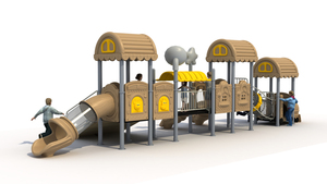 Hot-bán ngoài trời theo chủ đề nhựa và PVC Slide cho các trường học công viên giải trí khu dân cư-vui vẻ và ly kỳ kinh nghiệm - Product Image 3