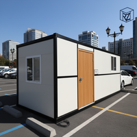 Maison conteneur pliable de type X, unité modulaire intelligente pour bureau de chantier, dortoir et logement Ray-Zen