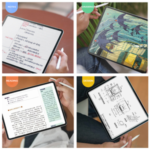 Paperfeel bảo vệ màn hình cho <span class=keywords><strong>iPad</strong></span> không khí 4 2024 Pro 2021 12.9 11 13inch giấy cảm thấy <span class=keywords><strong>Matte</strong></span> Pet giấy viết vẽ bảo vệ phim - Product Image 6
