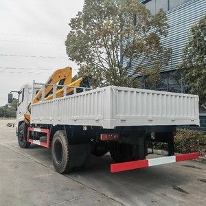รถบรรทุกตงเฟิงพร้อมเครน ราคาโรงงาน 4x2 รถเครนติดตั้งบนรถบรรทุกแบบแขนยืดไสลด์ได้ - Product Image 5