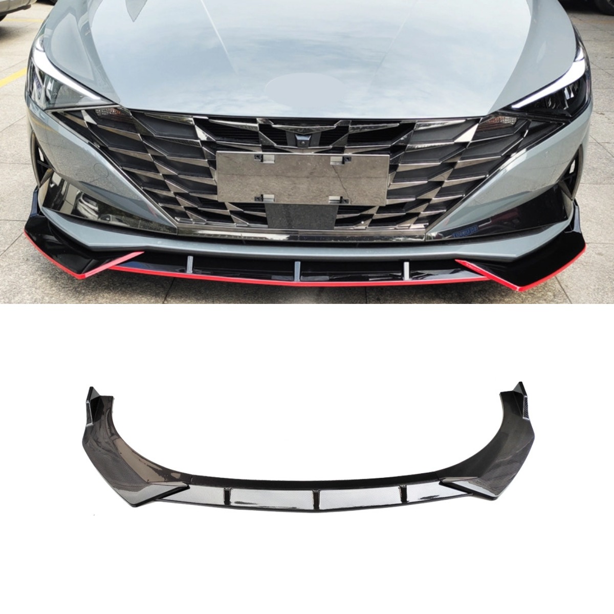 Aspect fibre de carbone