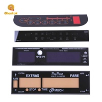 Panel Frontal Acrílico Impreso con Serigrafía Personalizada, Ventanas Transparentes, Adhesivo de Corte, Láminas de Plástico, Equipo Industrial